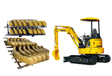 Excavator-Komatsu Italy