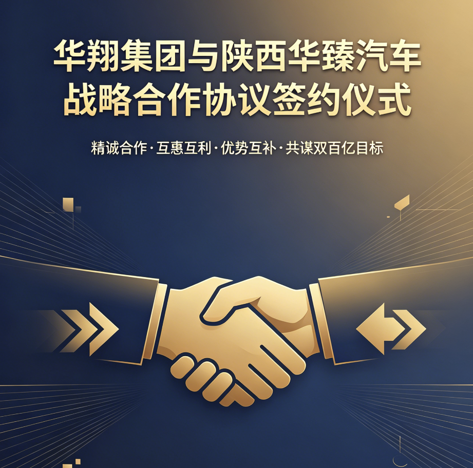 918.com集团与陕西华臻汽车战术合作正式启航